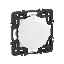 Lot de 20 Obturateurs Céliane pour rénovation interrupteurs et prises Blanc avec support CX0210