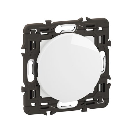 Lot de 20 Obturateurs Céliane pour rénovation interrupteurs et prises Blanc avec support CX0210