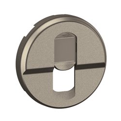 Enjoliveur pour prise simple RJ45 blindée cat. 6A STP Grade 3 TV Céliane Titanium CT0346