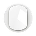Enjoliveur pour interrupteur ou va-et-vient lumineux Céliane Blanc CB1001