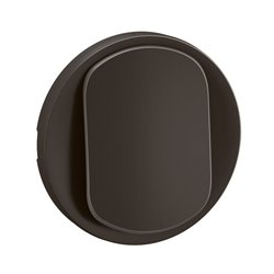 Enjoliveur pour interrupteur et ou va-et-vient Céliane Noir CN0001
