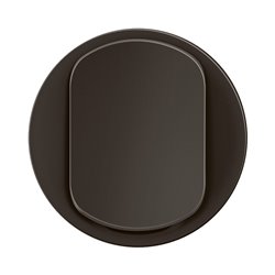 Enjoliveur pour interrupteur et ou va-et-vient Céliane Noir CN0001