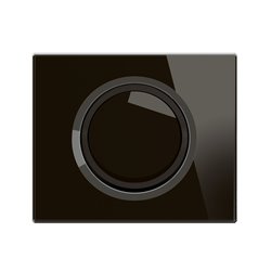 Enjoliveur spécifique pour mécanisme à anneau Céliane Verre onyx noir CB0006