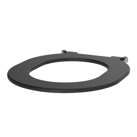 Abattant WC antivandalisme 101619 pour modèle S21 / 700 noir