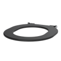 Abattant WC antivandalisme 101619 pour modèle S21 / 700 noir