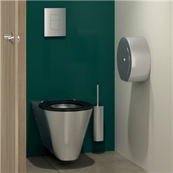 Abattant WC antivandalisme 101619 pour modèle S21 / 700 noir