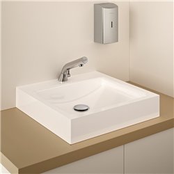 Bonde hygiénique sans garde d'eau 621W blanche