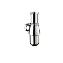 Siphon d'urinoir ou de lavabo 517000 à sortie horizontale