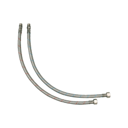 Lot de 2 raccords flexibles PEX FLEXPEX2 F3/8" M10x1 L.420 mm