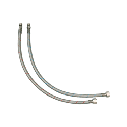 Lot de 2 raccords flexibles PEX FLEXPEX3 F3/8" M10x1 L.525 mm