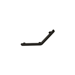 Barre de maintien douche Be-Line 511983BK coudée 220x220 mm noir mat