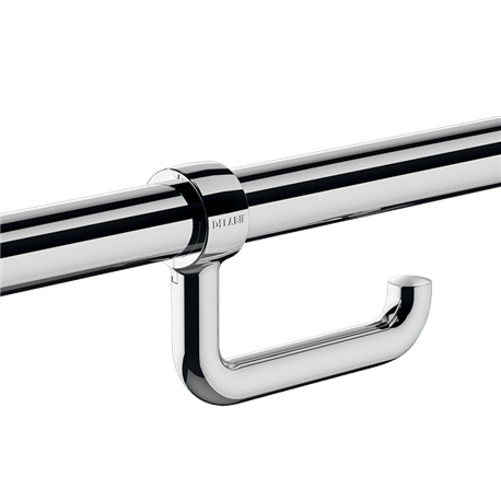 Porte-papier WC pour barre de maintien 510081P chromé