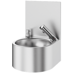 Lave-mains électronique SXS avec robinetterie 184320 avec dosseret