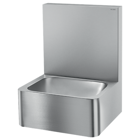 Lave-mains Hygiène sans trou de robinetterie 188000 avec dosseret