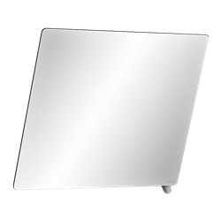 Miroir inclinable avec poignée 600x500 mm 510202C anthracite métallisé