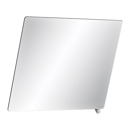 Miroir inclinable avec poignée 600x500 mm 510202S chromé satiné