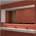 Armoire miroir 3 fonctions : miroir, distributeur d'essuie-mains et distributeur de savon 1000x600x223 mm 510209