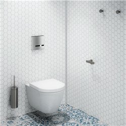 Patère Be-Line 511943BK noir mat fixations invisibles