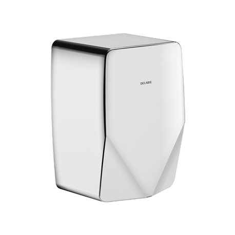 Sèche-mains Highflow Compact 1350 Watts Inox poli brillant