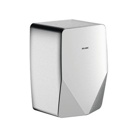 Sèche-mains Highflow Compact 1350 Watts Inox poli satiné