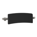 Dosseret confort pour WC suspendu 511928C Anthracite métallisé