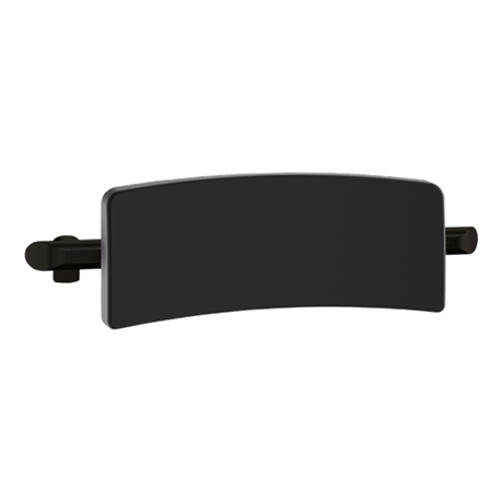 Dosseret confort pour WC suspendu 511928BK Noir mat
