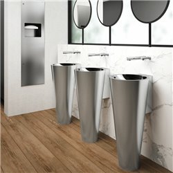 Distributeur de savon mural automatique Binoptic 512111P chromé sans réservoir