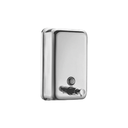 Distributeur de savon 6567 inox poli brillant mural
