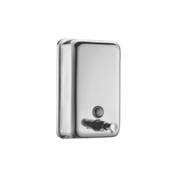 Distributeur de savon 6566 inox poli satiné mural