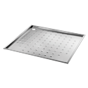 Receveur de douche inox carré à encastrer 80x80 cm