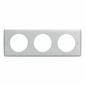 Plaque de finition Céliane 3 postes finition Alu Naturel 066783