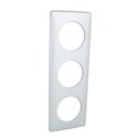 Plaque de finition Céliane 3 postes finition Alu Naturel 066783