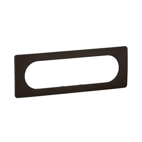 Plaque de finition Céliane 6 à 8 modules Noir Mat CP0111