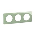 Plaque de finition Céliane 3 postes Vert Céladon CP0503