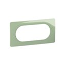 Plaque de finition Céliane 4 à 5 modules Vert Céladon CP0508