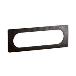 Plaque de finition Céliane 6 à 8 modules Noir Météore CP0711
