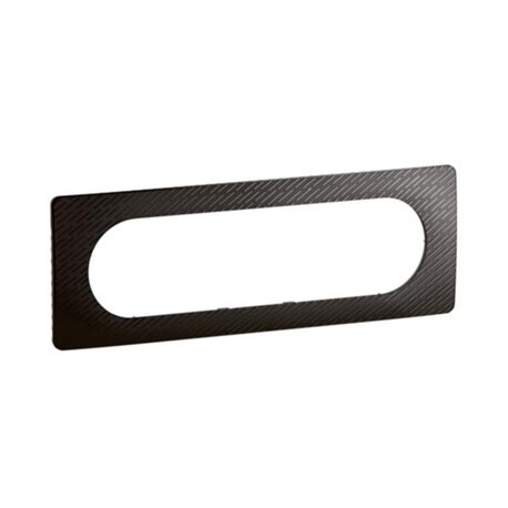 Plaque de finition Céliane 6 à 8 modules Noir Météore CP0711