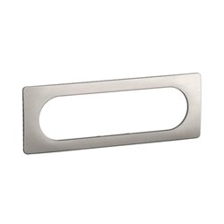Plaque de finition Céliane 6 à 8 modules Alu Satiné CP1711