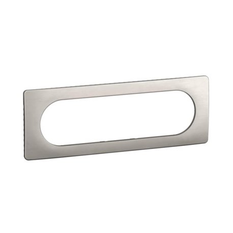 Plaque de finition Céliane 6 à 8 modules Alu Satiné CP1711