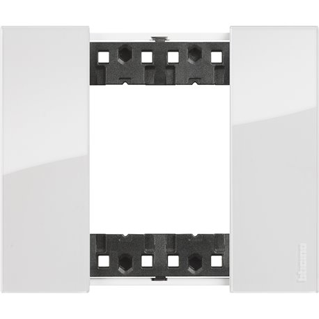 Lot de 5 plaques de finition Living Now Collection Les Blancs 2 modules Glacier BTKA4802DW