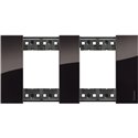 Plaque de finition Living Now Collection Les Noirs 2x2 modules Nuit BTKA4802M2DG