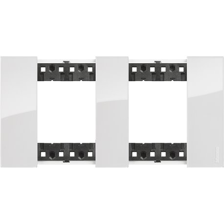 Plaque de finition Living Now Collection Les Blancs 2x2 modules Glacier BTKA4802M2DW Plaque de finition Living Now Collection Les Blancs 2x2 modules Glacier BTKA4802M2DW