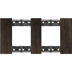 Plaque de finition Living Now Collection Les Noirs 2x2 modules Noyer BTKA4802M2LG