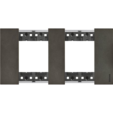 Plaque de finition Living Now Collection Les Noirs 2x2 modules Acier Space BTKA4802M2NG Plaque de finition Living Now Collection Les Noirs 2x2 modules Acier Space BTKA4802M2NG