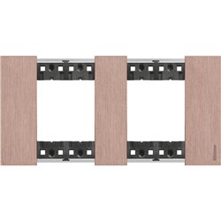 Plaque de finition Living Now Collection Les Sables 2x2 modules Cuivre BTKA4802M2ZM