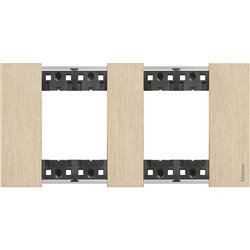 Plaque de finition Living Now Collection Les Blancs 2x2 modules Or BTKA4802M2ZW