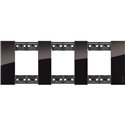 Plaque de finition Living Now Collection Les Noirs 3x2 modules Nuit BTKA4802M3DG