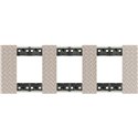 Plaque de finition Living Now Collection Les Sables 3x2 modules Optic BTKA4802M3MM