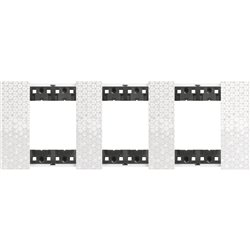 Plaque de finition Living Now Collection Les Blancs 3x2 modules Pixel BTKA4802M3MW