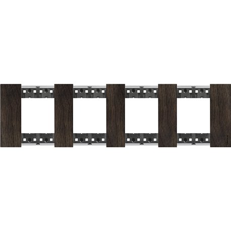 Plaque de finition Living Now Collection Les Noirs 4x2 modules Noyer BTKA4802M4LG Plaque de finition Living Now Collection Les Noirs 4x2 modules Noyer BTKA4802M4LG